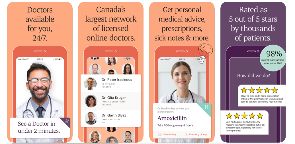 Best Telemedicine & Telehealth Apps or Platforms in Canada